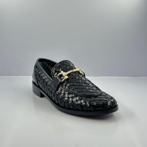 Durrani Heritage Classic Noir Woven Loafer